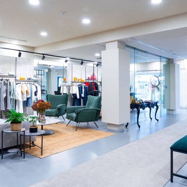 interior da loja D'Alma Store